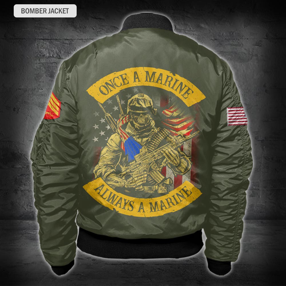US Military – Marine Battalion All Over Print Hoodie