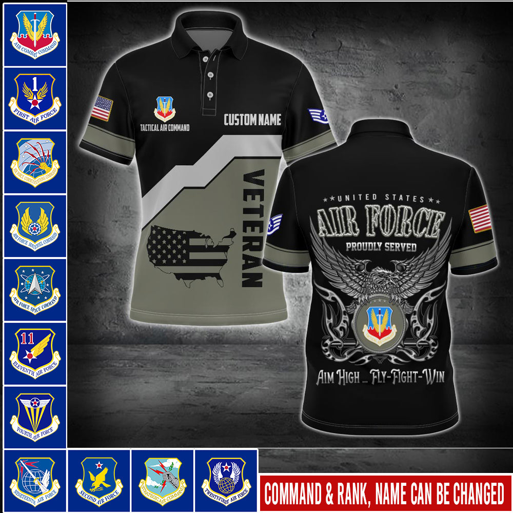 US Military – Air Force Command All Over Print Bomber Jacket