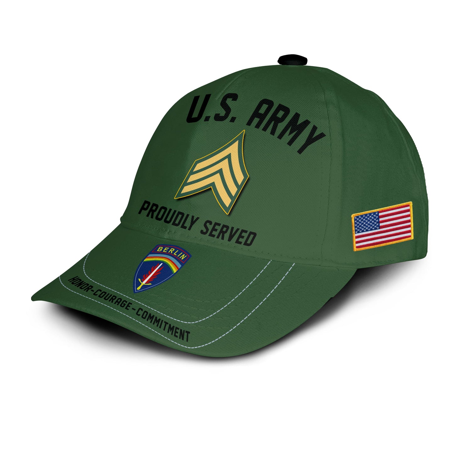 US Militär – Army Division All Over Print Cap