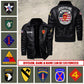 US Military - Army Division - Leather Jacket For Veterans