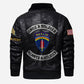 Armée américaine - Division de l'armée - Veste en cuir pour vétérans 