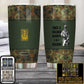 Personalized German Veteran/ Soldier With Rank And Name Camo Tumbler All Over Printed 1804230002