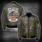 US Military – Navy Rating All Over Print Bomber Jacket