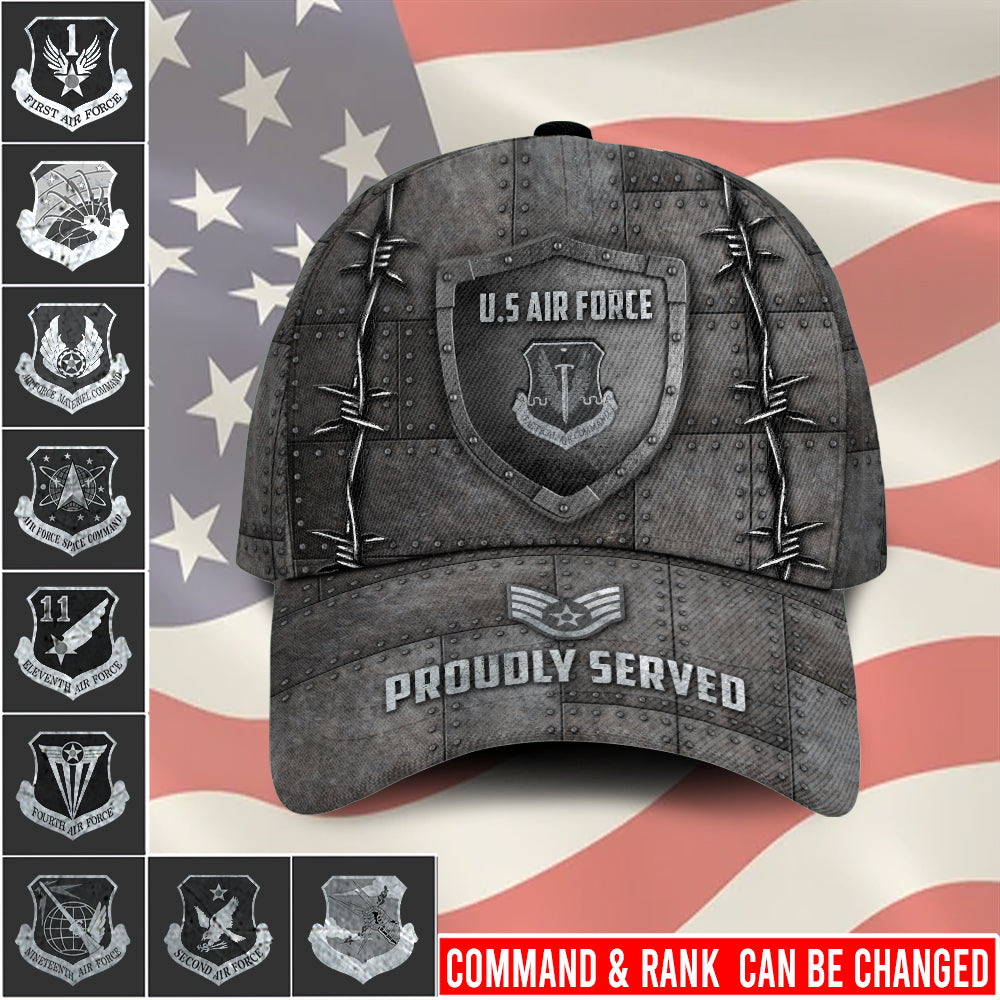 US Military – Air Force Command All Over Print Cap