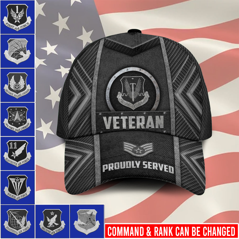 US Military – Air Force Command All Over Print Cap