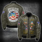 US Military – Air Force Command All Over Print Bomber Jacket