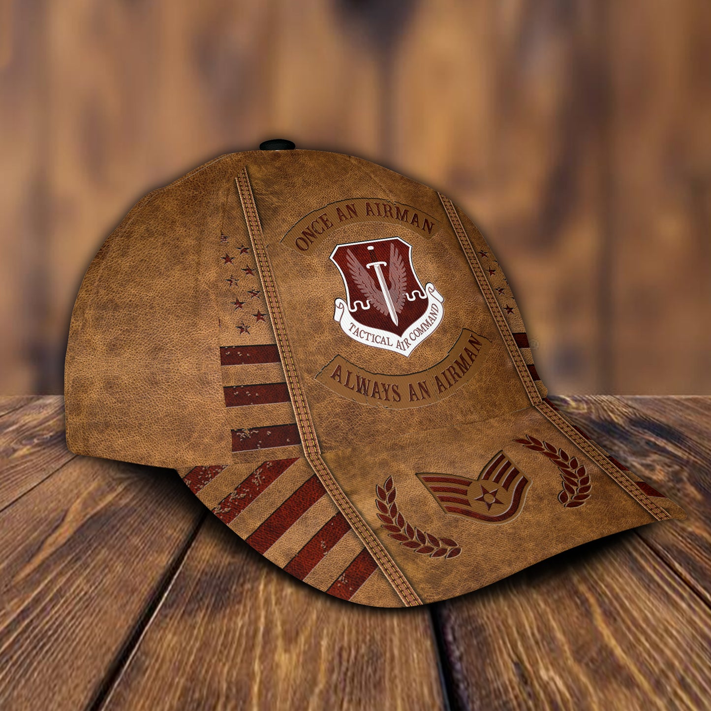 US Military – Air Force Command All Over Print Cap