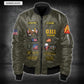 US Military – Marine MOS All Over Print Bomber Jacket