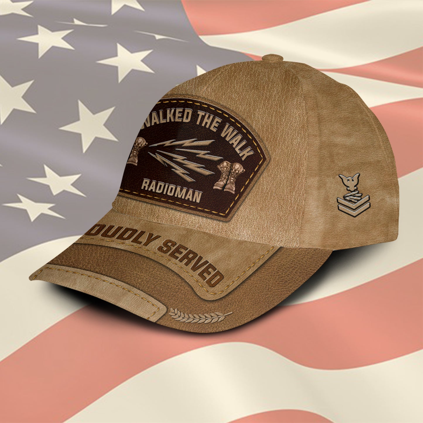 US Military – Navy Rating All Over Print Cap