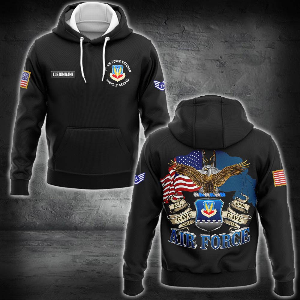 US Military – Air Force Command All Over Print Bomber Jacket