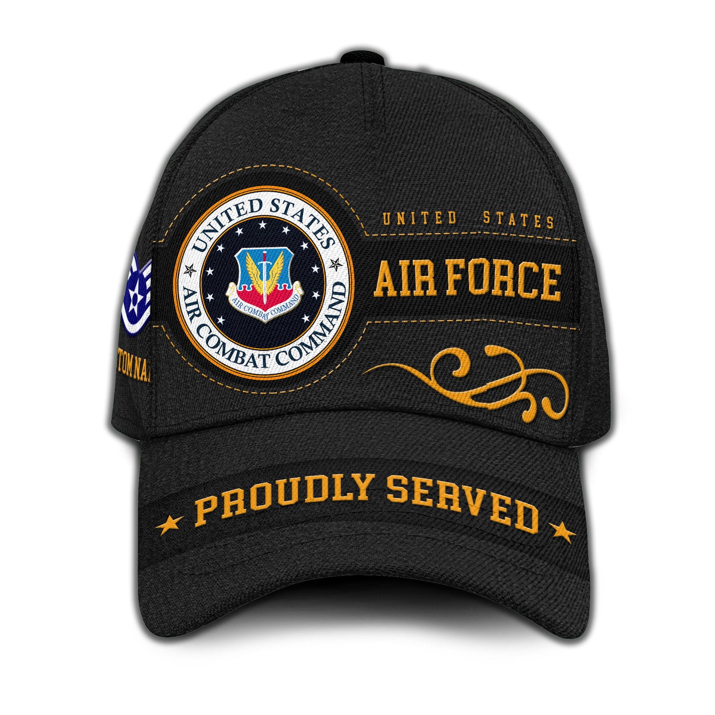 US Military – Air Force Command All Over Print Cap