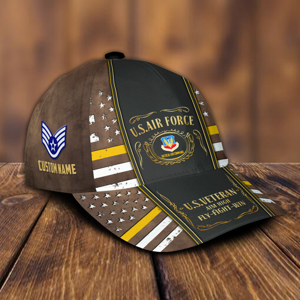 US Military – Air Force Command All Over Print Cap