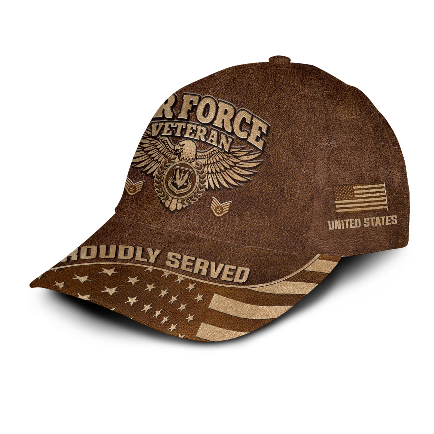 US Military – Air Force Command All Over Print Cap