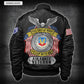 US Military – Air Force Command All Over Print Bomber Jacket