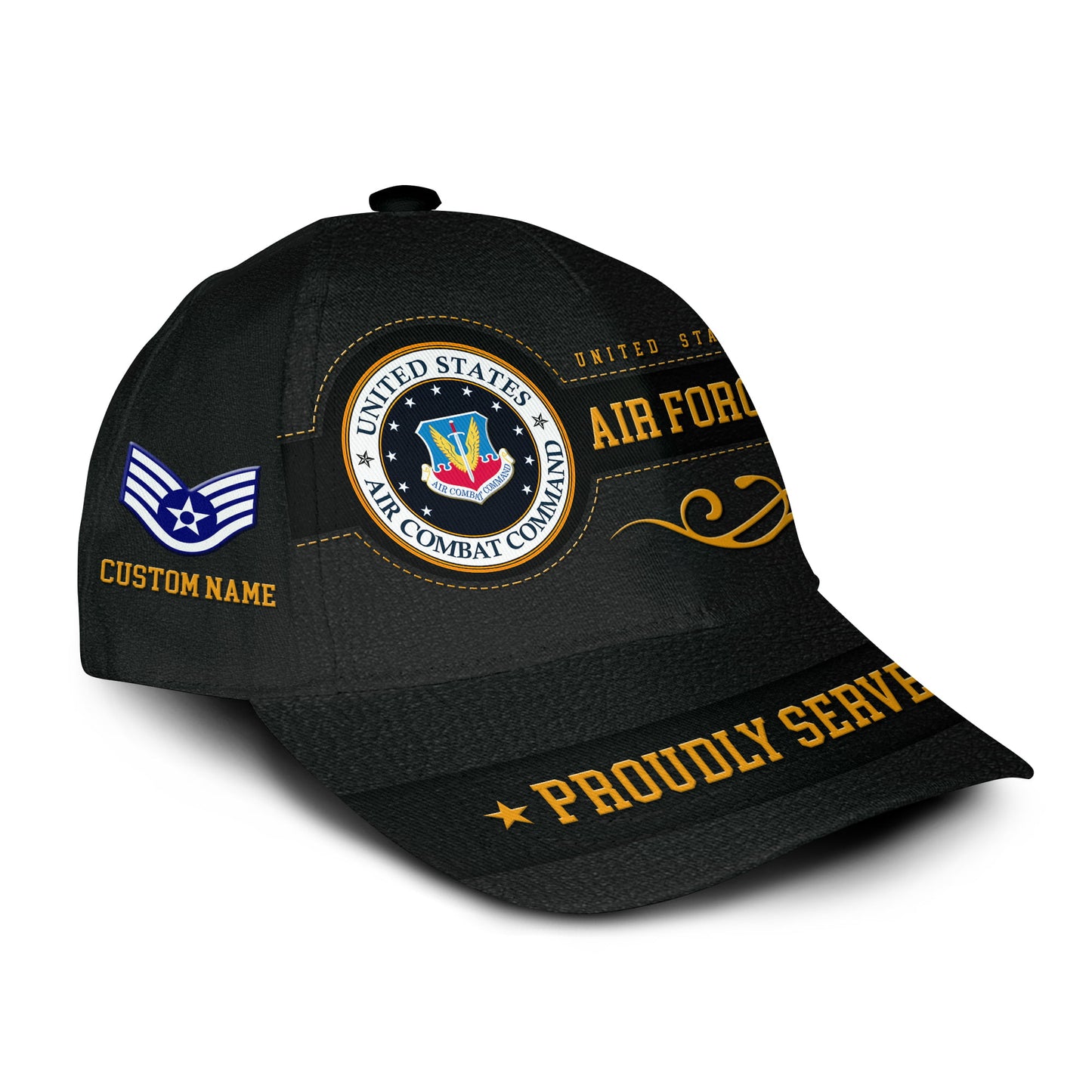 US Military – Air Force Command All Over Print Cap
