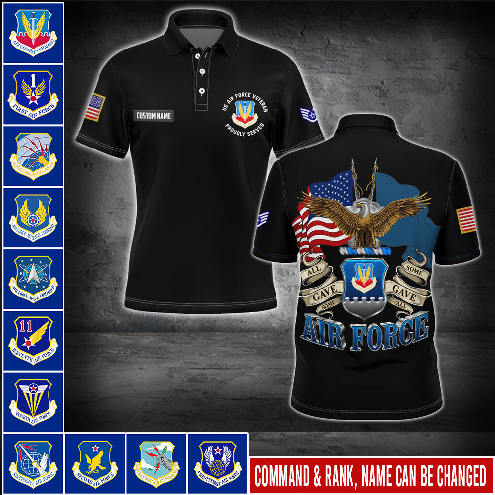 US Military – Air Force Command All Over Print Bomber Jacket