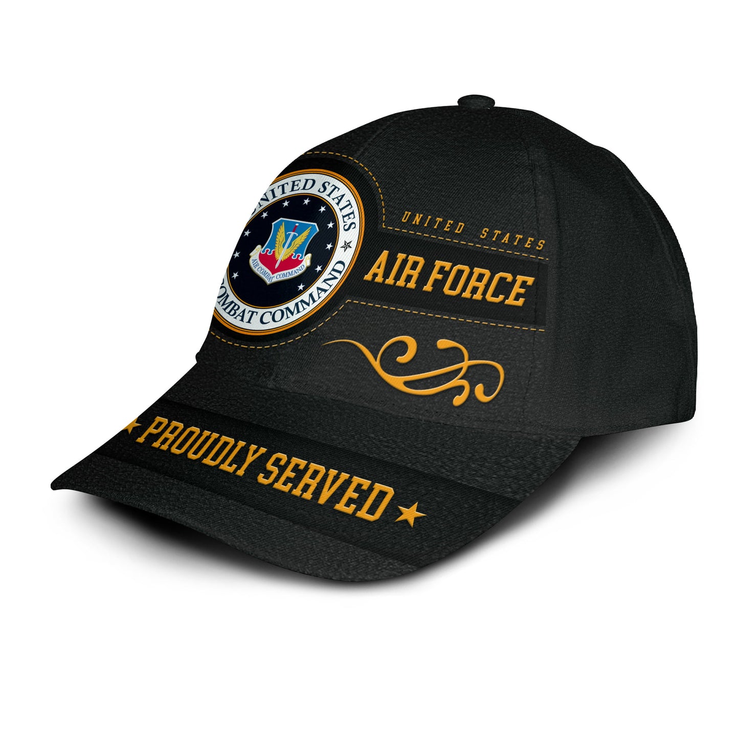 US Military – Air Force Command All Over Print Cap