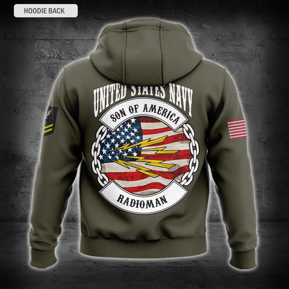 US Military – Navy Rating All Over Print Bomber Jacket