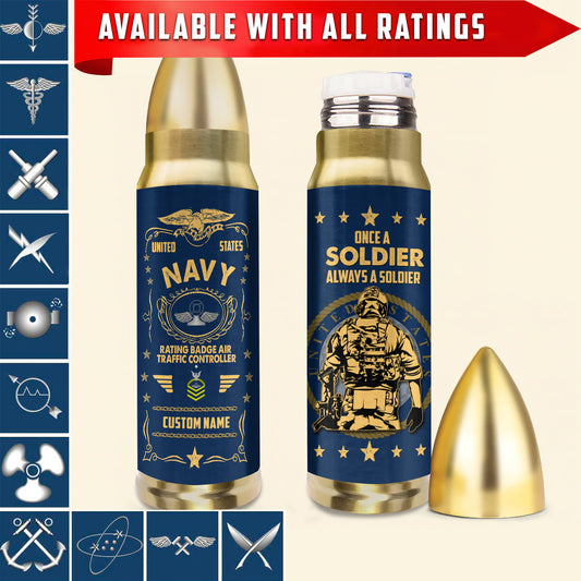US Military – Navy Rating – Bullet Tumbler