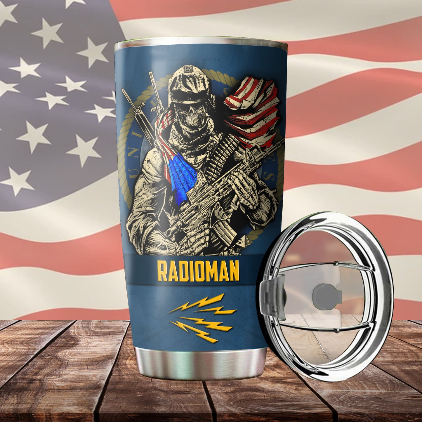 US Military – Navy Rating – Tumbler