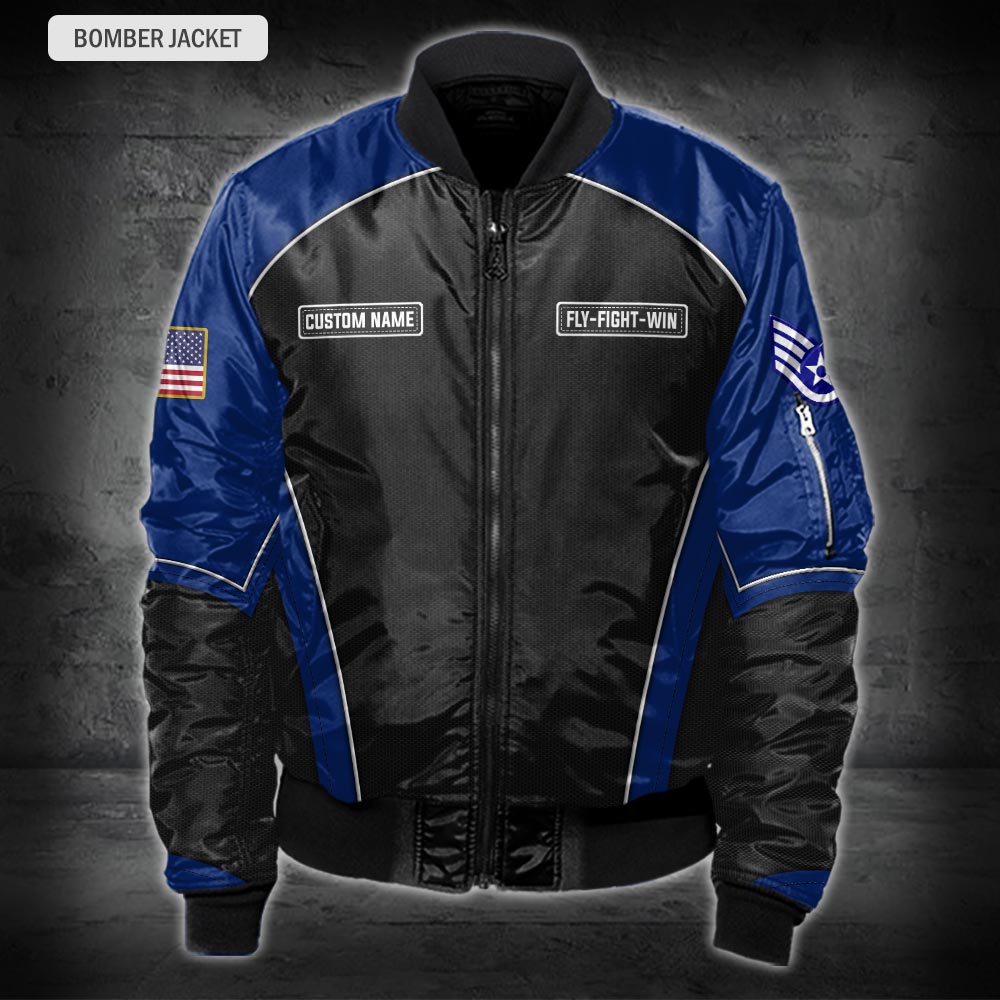US Military – Air Force Badge All Over Print Hoodie