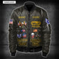 US Military – Air Force Badge All Over Print Bomber Jacket