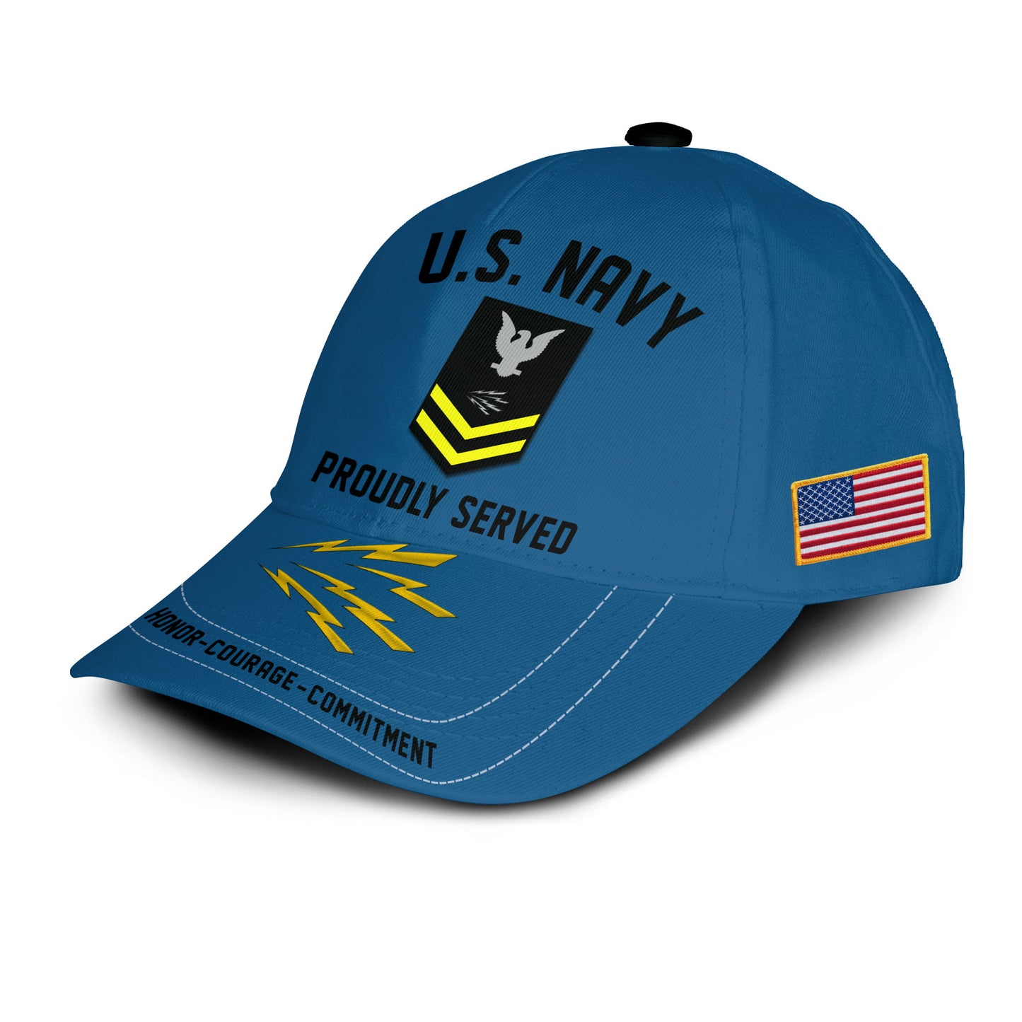 US Military – Navy Rating All Over Print Cap