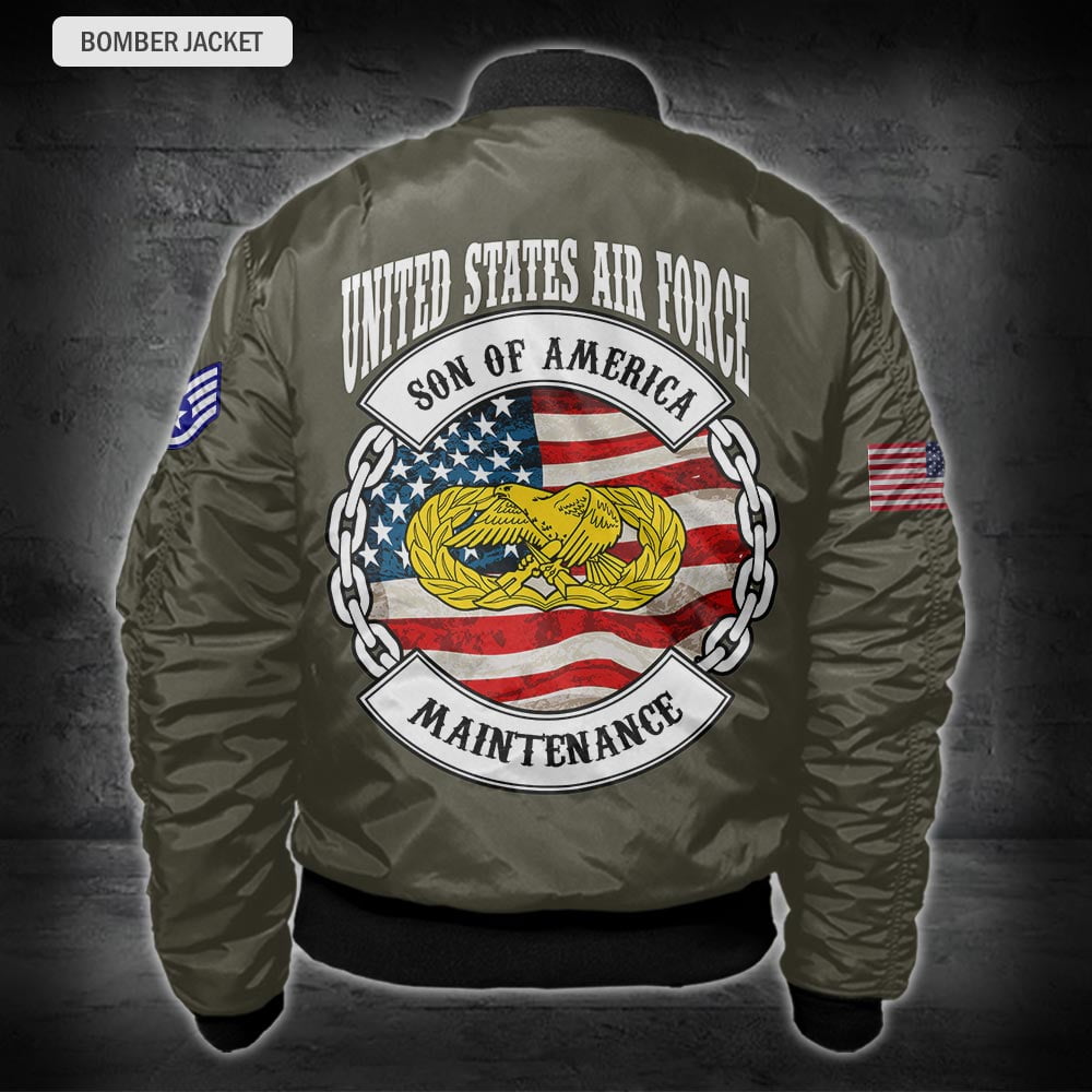 US Military – Air Force Badge All Over Print Hoodie