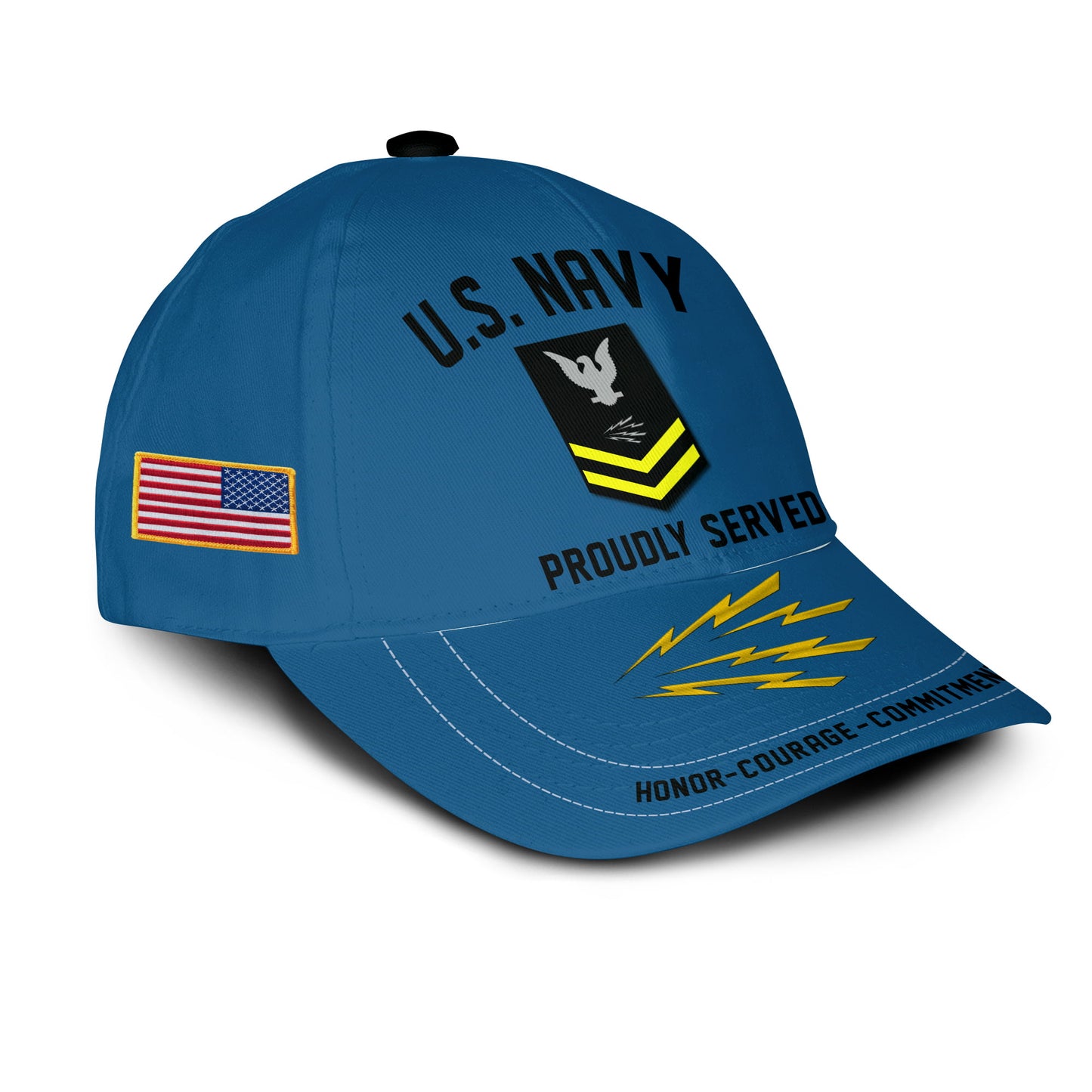 US Military – Navy Rating All Over Print Cap