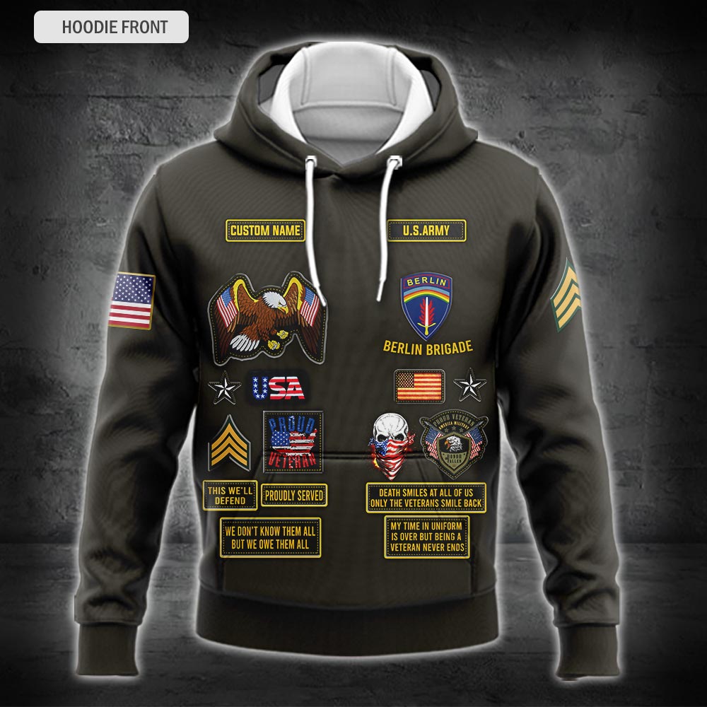 US Militär – Bomberjacke mit Allover-Print der Army Division