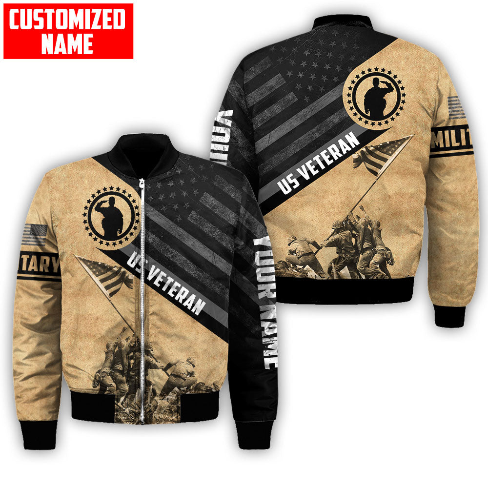 US Veteran - Raising The Flag Unisex Shirts