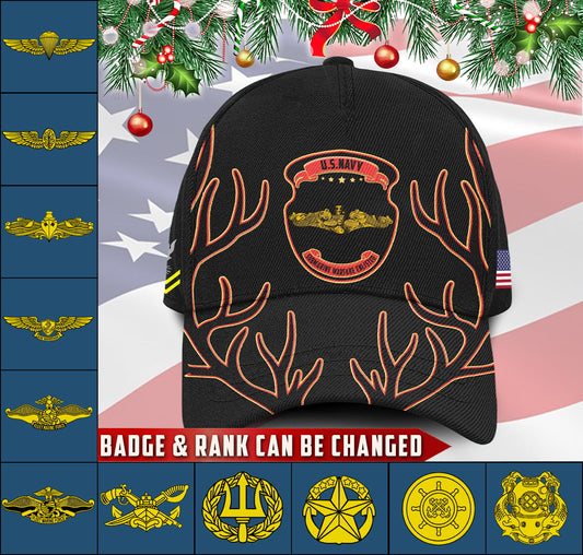 US Military – Navy Badge All Over Print Cap
