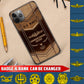 Personalized US Military - Navy Badge Phone Case Printed