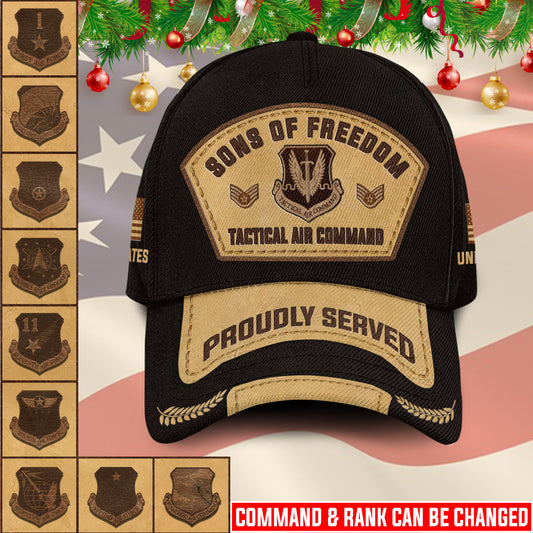US Military – Air Force Command All Over Print Cap