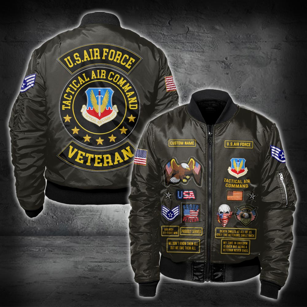 US Military – Air Force Command All Over Print Hoodie