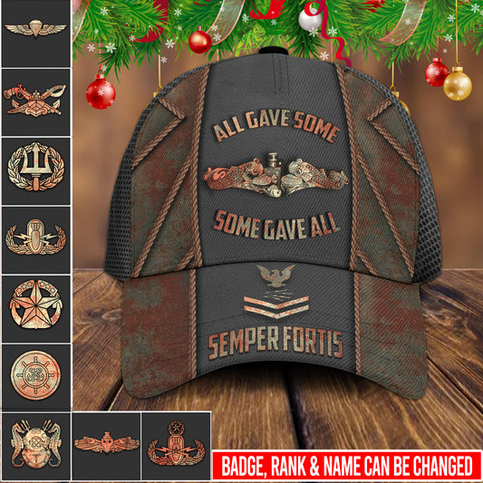 US Military – Navy Badge All Over Print Cap
