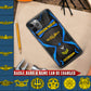 Personalized US Military - Navy Badge Phone Case Printed