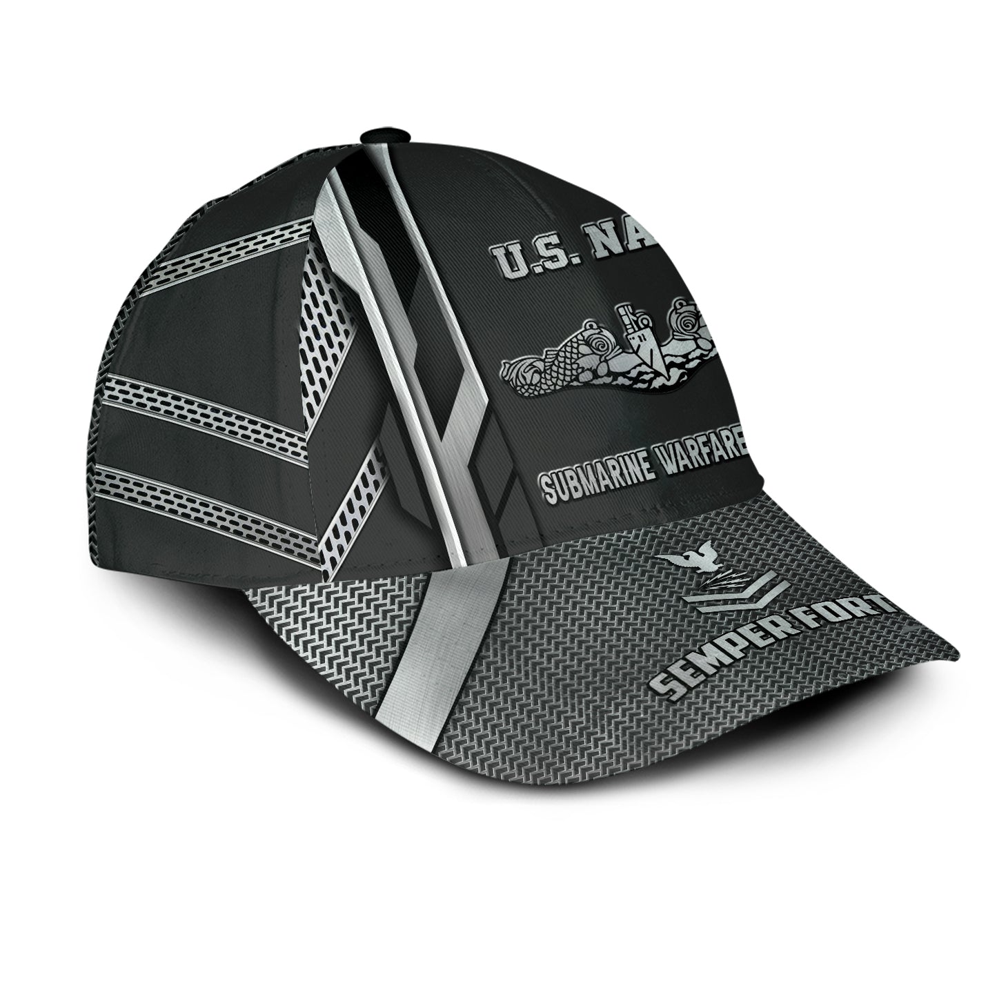 US Military – Navy Badge All Over Print Cap