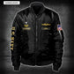 US Military – Navy Badge All Over Print Bomber Jacket