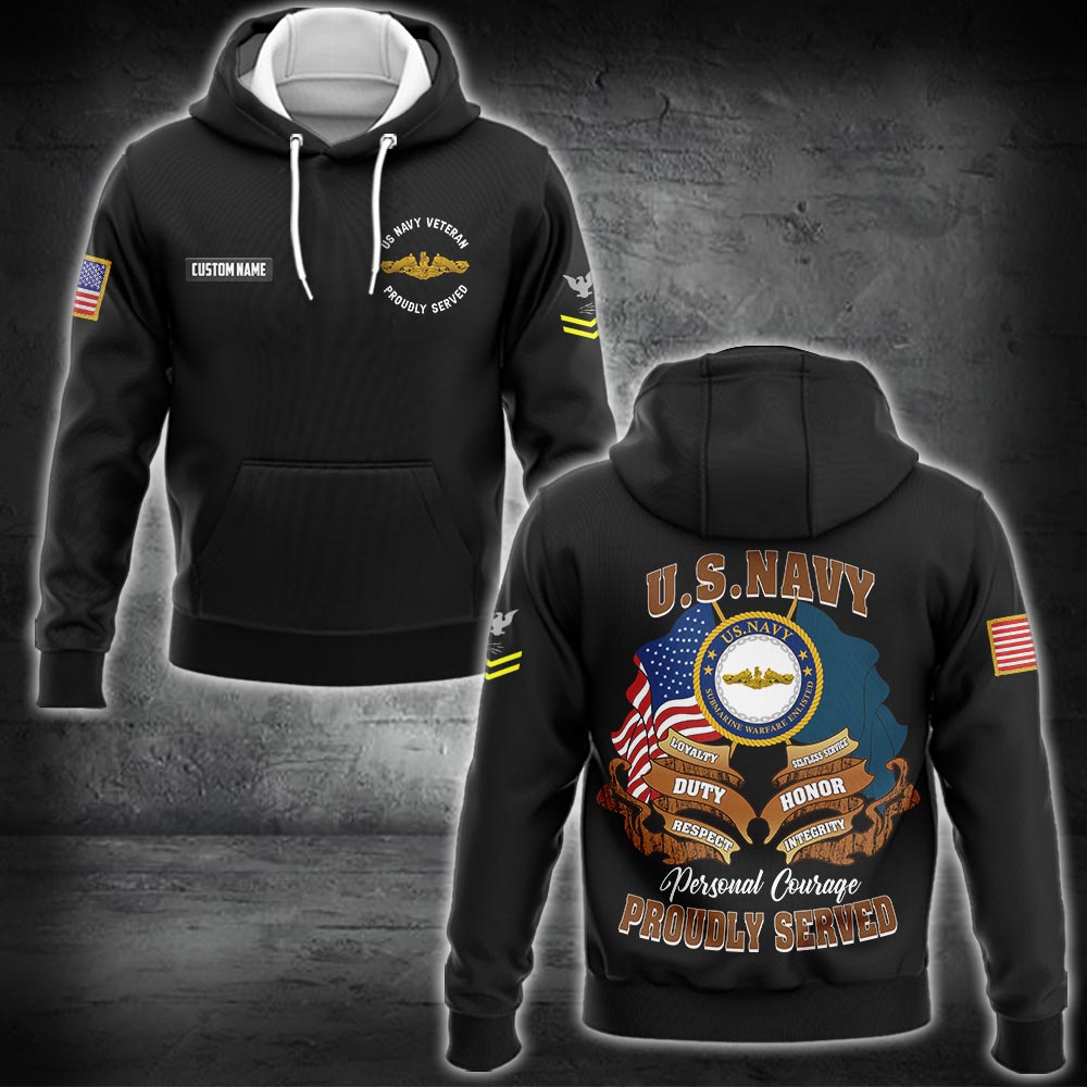 US Military – Navy Badge All Over Print Bomber Jacket