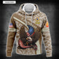 US Military – Marine Battalion All Over Print Hoodie