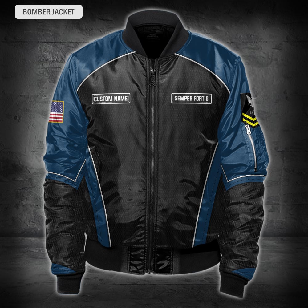 US Military – Navy Badge All Over Print Hoodie