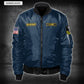 US Military – Navy Badge All Over Print Bomber Jacket