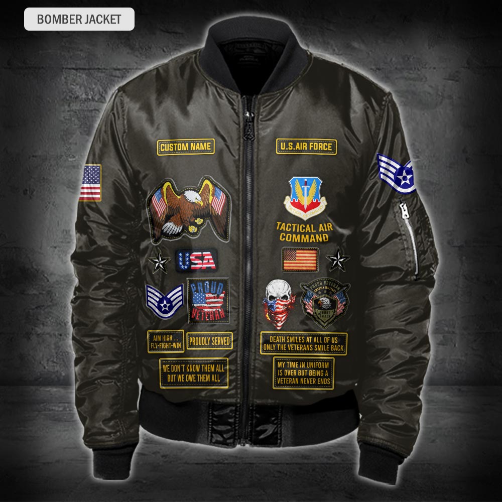 US Military – Air Force Command All Over Print Hoodie