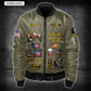 US Military – Navy Badge All Over Print Bomber Jacket
