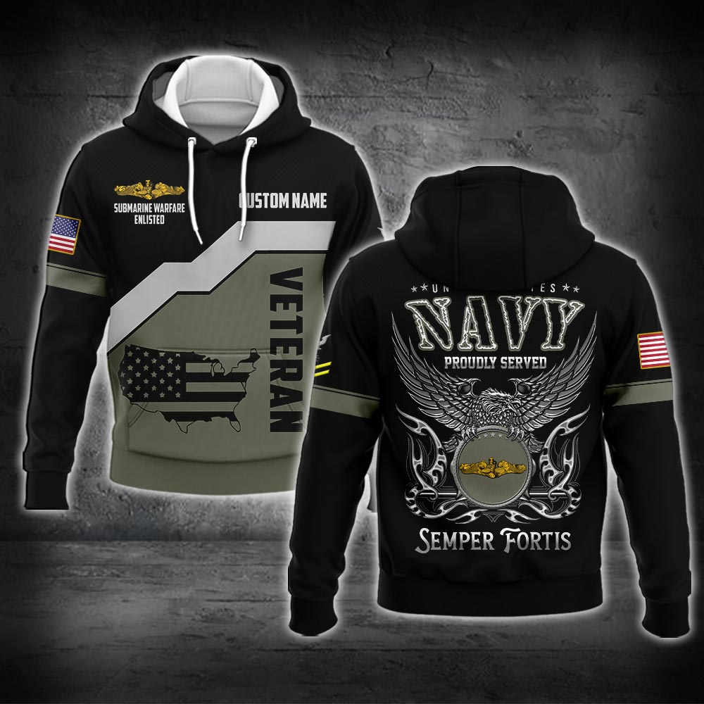 US Military – Navy Badge All Over Print Bomber Jacket