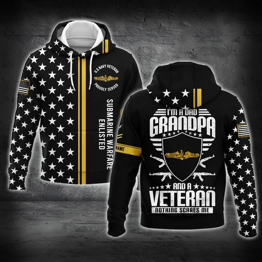 US Military – Navy Badge All Over Print Bomber Jacket