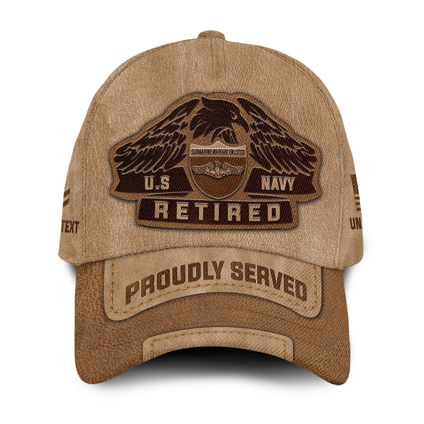 US Military – Navy Badge All Over Print Cap