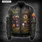 US Military – Marine Battalion All Over Print Bomber Jacket