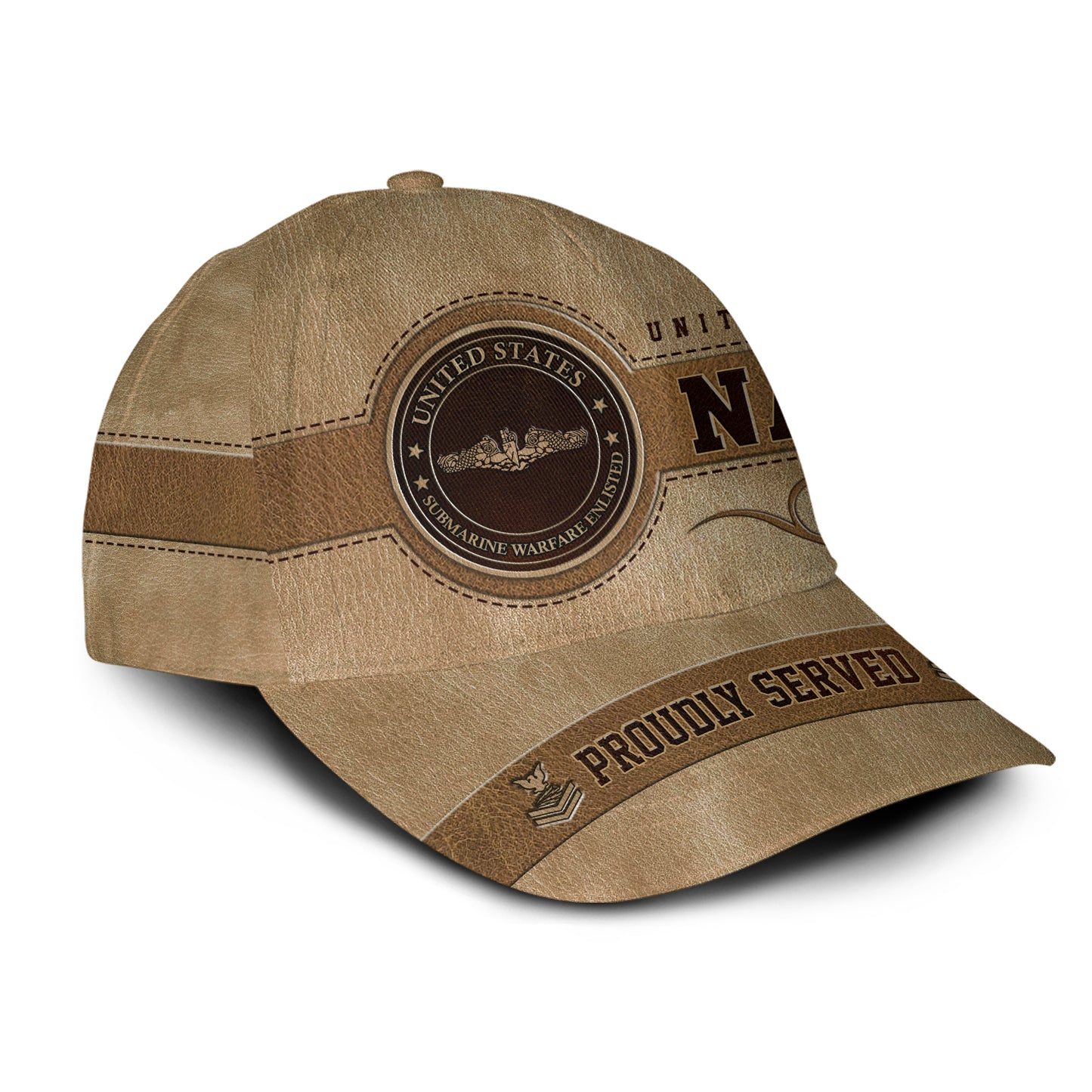 US Military – Navy Badge All Over Print Cap